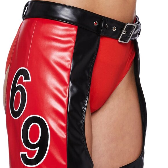 NWT Christina Aguilera Dirrty Costume including Wig - Size Small - Picture 4 of 5